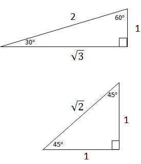 sudut istimewa segitiga