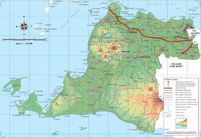 Peta Provinsi Banten