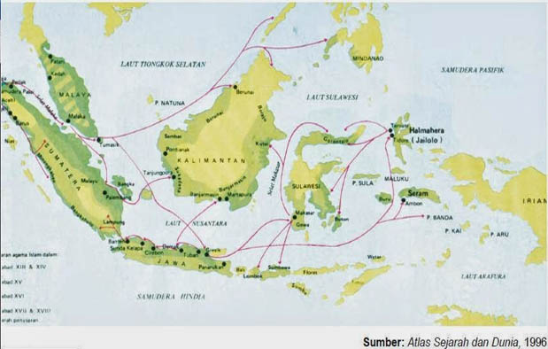 Indonesia adalah negara yang mayoritas penduduknya menganut agama Islam Sejarah Masuknya Islam ke Indonesia, Perkembangan, dan Penyebarannya